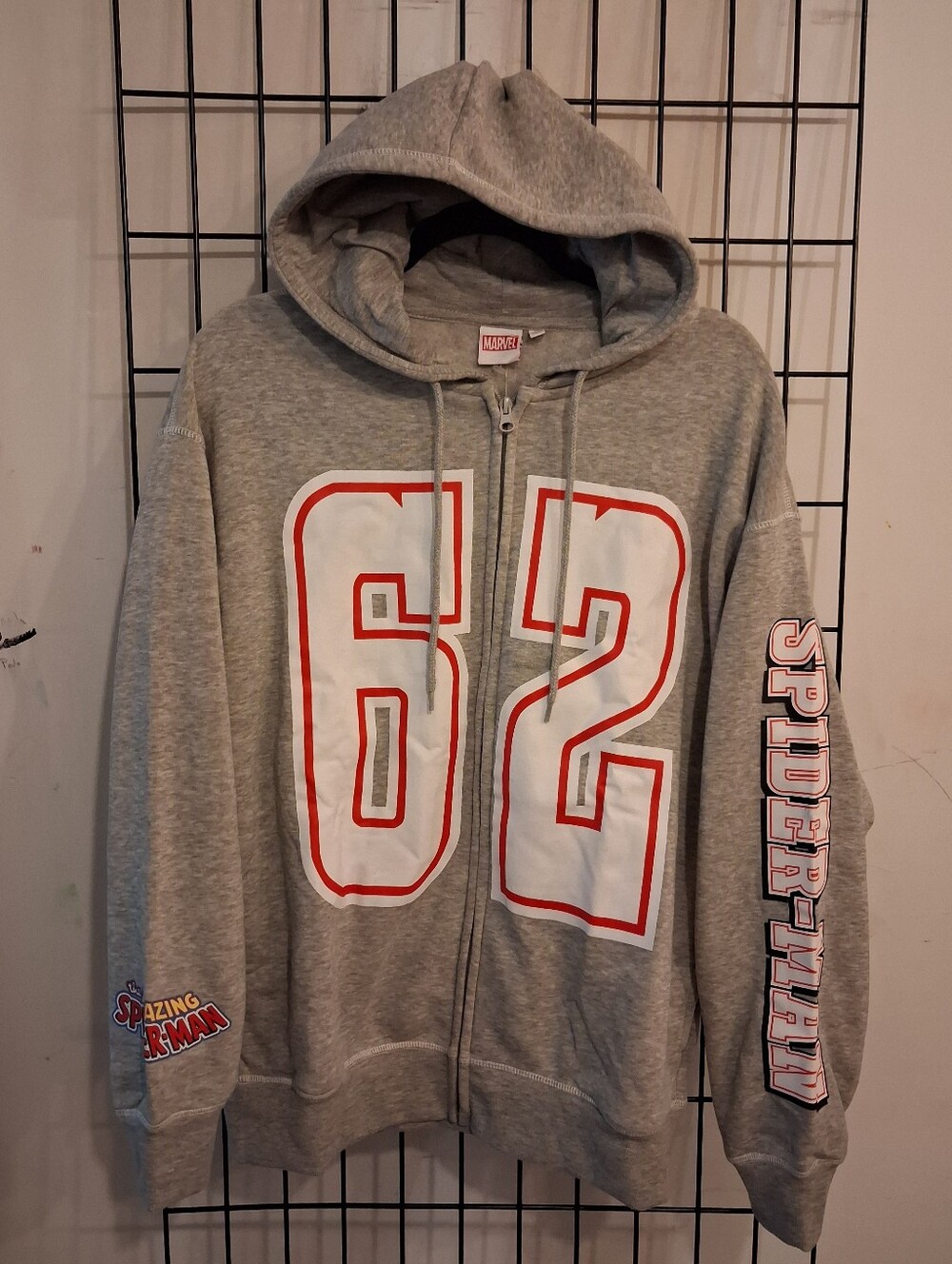 Marvel The Amazing Spiderman Zip Up Jacket